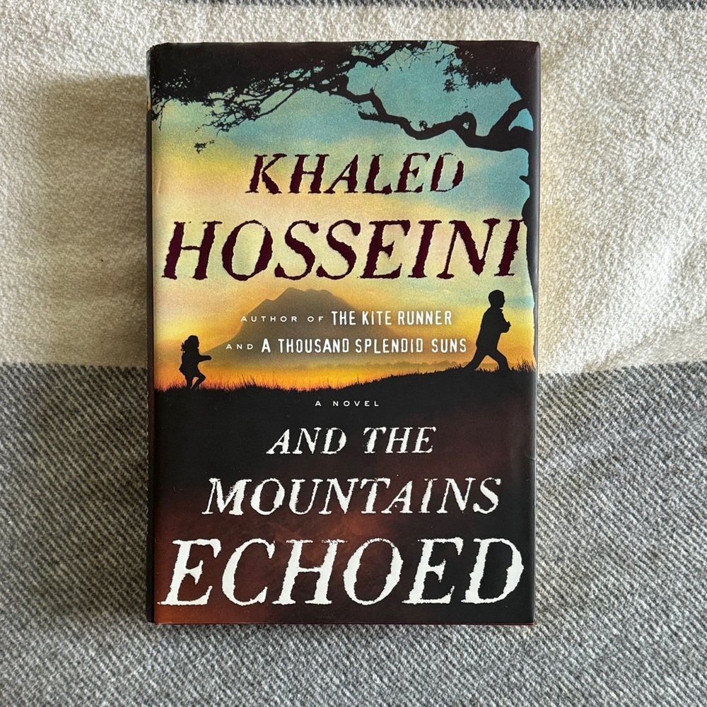 'And the Mountains Echoed' Hardcover Book by Khalid Hosseini